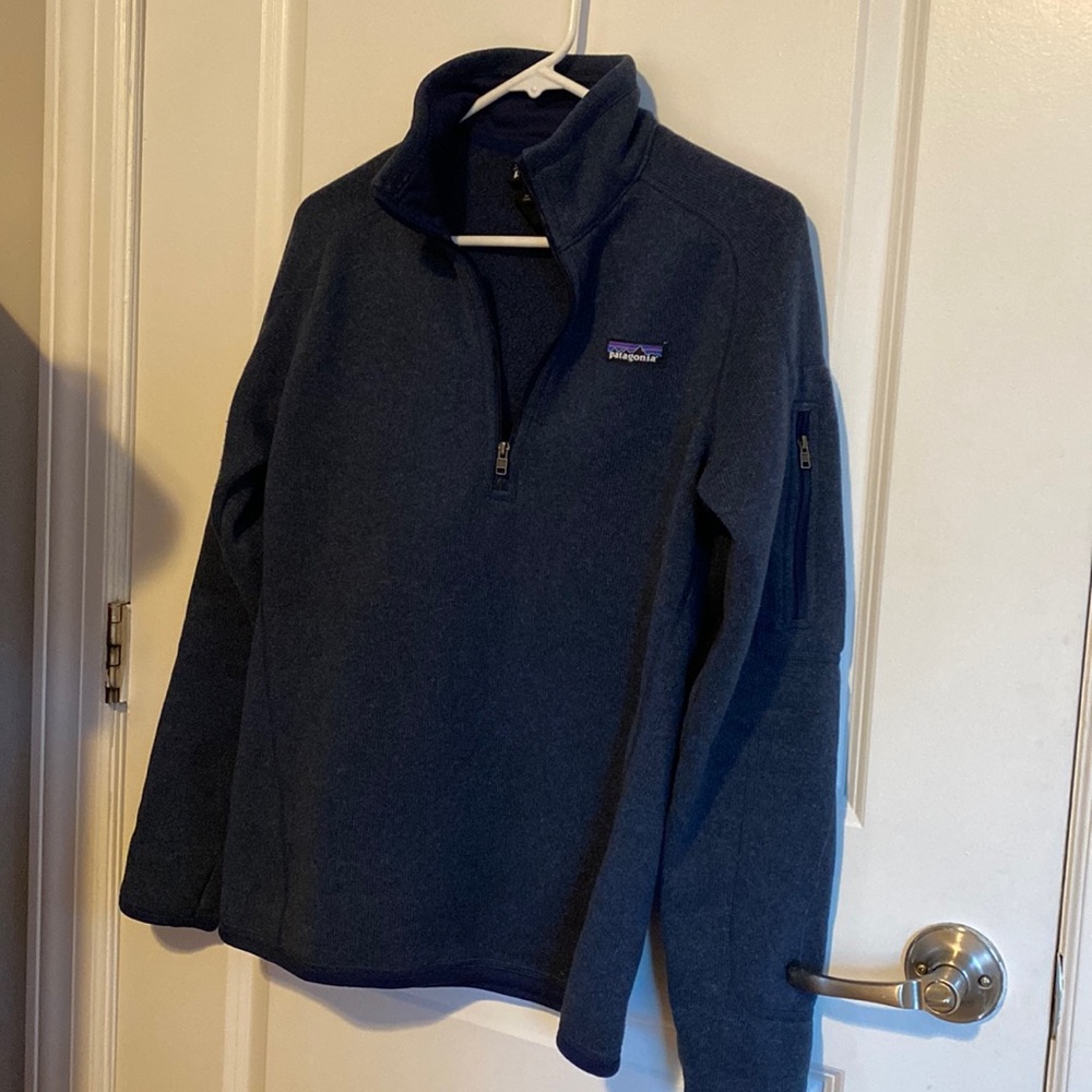 Patagonia Women's Better Sweater 1/4 Zip Pullover Size Medium.